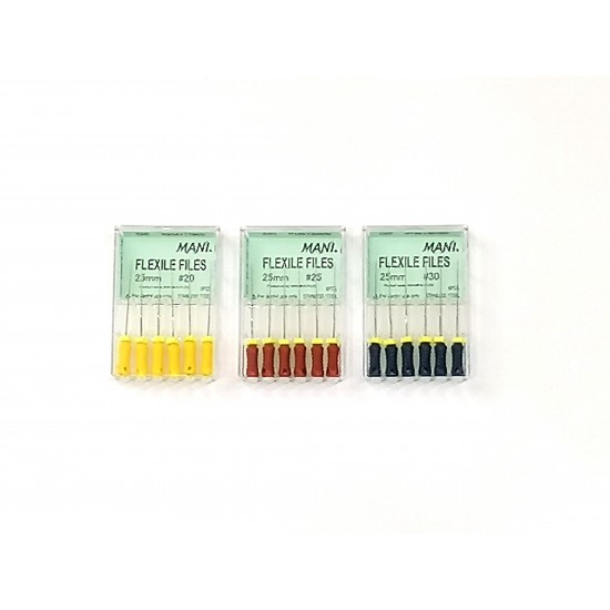 MANI Flexi Files No.20, No.25, No.30 / МАНИ Флекси пили